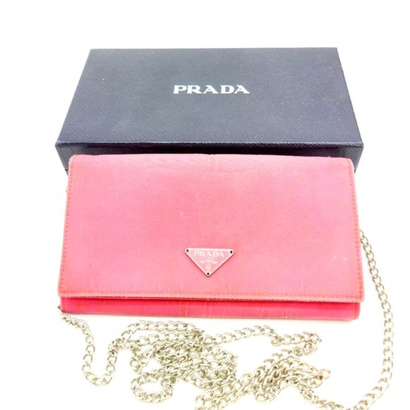 Gucci Accessories - Prada Canvas Wallet On Chain